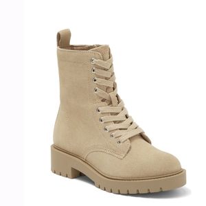 Steve Madden Checker Lug Sole Combat Boot (Women) NEW
